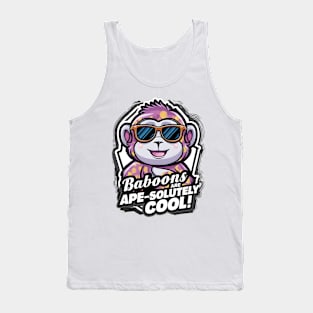 Baboons Are Ape-solutely Cool Tank Top